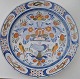 Stort Delft 
fad, fajance, 
1650 - 1700, 
polykrom 
dekoreret, 
Holland. Den 
japanske stil. 
...