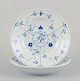 Bing & Grøndahl 
Blue Fluted.
Two large deep 
plates with 
monogram.
Hotel/restaurant 
porcelain ...