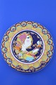 Rosenthal 
porcelain, 
Bjørn Wiinblad 
Christmas plate 
1980. Motif: 
"Angel with 
chime" Diameter 
29 ...