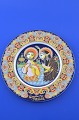 Rosenthal 
porcelain, 
Bjørn Wiinblad 
christmas plate 
1982. Motif: 
"John the 
Baptist" 
Diameter 29 ...