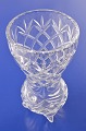 Kristallvase 
auf Füssen