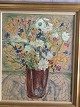 Johannes t' 
Hart (født 
1933):
Markblomster i 
vase.
Olie på 
lærred.
Sign.: 
Johannes t' ...