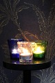 Antikke franske 
lysglas.
Klart glas:10 
stk. haves. - 
Grønne glas: 2 
stk. haves.
Blå glas: 2 
...