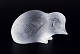 René Lalique, Frankrig.
Pindsvin i klart kunstglas. Sjælden figur.
