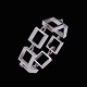 Karl Gustav 
Hansen. 
Sterling Silver 
Square 
Bracelet.
Designed by 
Karl Gustav 
Hansen and 
crafted ...