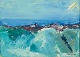 Arne Ringström 
(1924-2008), 
svensk 
kunstner. Olie 
på ...