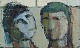 Mona 
Ridderstad-
Cedergren, 
Swedish artist. 
Oil on board.
Double 
portrait of man 
and ...