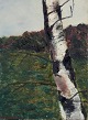 Hanna Brundin, 
svensk 
kunstmaler. 
Olie på lærred. 
...