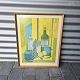 Litografi med 
motiver af 
figurative 
elementer. Nr. 
194/200
Kunstner Helge 
Ernst ...
