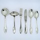 Frijsenborg silver cutlery,a complete set for 12 persons.Total 74 pieces. Consisting of:12 ...