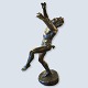 Bacchus figurine in bronze, from around 1900