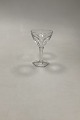 Holmegaard / 
Val St. Lambert 
Legagneux 
Hedvinsglas
Måler 11,8cm / 
4.65 inch