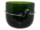 Holmegaard, 
lille mørkegrøn 
urtepotteskjuler.

Designet af 
Michael Bang.
Signeret "HG5 
MB". ...