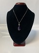 Silver necklace with pendant
Stamped 925S, length 41 cm.