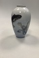 Royal Copenhagen Art Nouveau vase No. 258/47D med Fisk og Tang