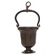 Tidlig 
1700-tals barok 
lavabo i 
patineret 
bronze
Dateret 1726
H: 30cm med 
hank