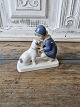 B&G Figur - 
Pige med hund 
no. 2163