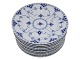 Royal 
Copenhagen 
Musselmalet 
Helblonde, 
sildetallerken.
Dekorationsnummer 
1/1086.
1. ...