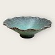 Bornholmsk 
keramik, 
Michael 
Andersen, Frugt 
fad i grønt 
glasur, 25cm i 
diameter, 8,5cm 
høj *Pæn ...