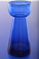 Løgvase 
Holmegaard 
glasværk 
1867-1920.  
Gammelt blåt 
tulipanglas 
glas, højde 
10,7 cm. bund 
...