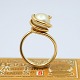 Jens Asby; Ring 
af 14 kt. guld 
med perle.
Ring str. 53
Stemplet "JA 
585 CFH".
Jens Paul 
Asby, ...