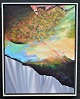 Olsen, Ole 
Frederik (1943 
- 2023) 
Denmark: 
Composition. 
Oil on canvas. 
Verso signed 
2003. 50 x ...