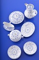Tysk fajance 
Villeroy & Boch 
Dresden. 
Musselmalet 
dukker service, 

Musselmalet 
kaffekande, ...