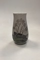 Bing og 
Grøndahl Art 
Nouveau Vase 
med Træer No. 
526/5210