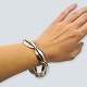 Regitze 
Overgaard for 
Georg Jensen; 
Leddelt 
sølvarmbånd, 
...
