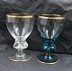 Gisselfeldt 
(Gisselfeld) 
med guldkant 
fra Holmegård 
Glasværk. 
Hvidvinsglas i 
fin stand.
H ...