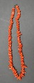 Coral necklace, 
20th century