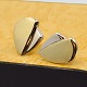 A pair of 
earrings in 14k 
gold and white 
gold.
L. 2 cm. W. 
1,5 cm.
Antik ...