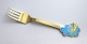 Michelsen. 
Julegaffel. 
1975. Sterling 
(925). Design 
Per Arnoldi