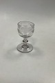 Tidligt Vinglas 
med graveringer
Højde 11,5cm / 
4.53 inch
fod 7,5cm / 
2.95 inch
top 6,7cm / 
...