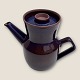 Royal 
Copenhagen, 
Aluminia, 
Blommefarvet, 
Kaffekande, 
20cm høj, 23cm 
bred, Design 
Magnus ...