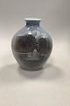 Bing og 
Grøndahl Art 
Nouveau Vase No 
506. Måler 24 
cm ( 9.45 in. )
