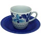 Stavangerflint, 
Norway, Blue 
Pacific. 
Kaffekop. 
Designet af 
Inger Waage i  
1960erne. Højde 
7 cm. ...