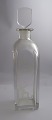 Orrefors. 
Crystal 
decanter. 
Height 31 cm.
