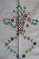 Gammel dug
Håndbroderet 
med farvet 
broderi
Ca. 160cm x 
93cm
God stand
Varenr.: 
DG101-4-71672