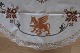 Gammel rund dug
Håndbroderet 
med farvet 
broderi
Diam: 128cm
God stand
Varenr.: DG103