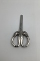 Evald Nielsen 
Sterling Sølv / 
Stål Druesaks
Måler 13,4cm / 
5.28 inch