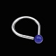 Georg Jensen 
Nøglering i 
sterlingsølv 
med chalcedon 
#432C - Andreas 
Mikkelsen.
Tegnet af ...