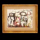 Mogens Balle, 
COBRA member, 
1921-88, oil on 
canvas
Signed
Visible size: 
23x31cm. With 
frame: ...