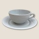 Rörstrand, 
Quattro Bianco, 
Tekop, 10,5cm i 
diameter, 6cm 
høj, Design 
Birgitta Watz 
*Pæn stand*
