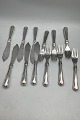 Cohr 
Dobbeltriflet 
Sølv 
Fiskebestik til 
6 personer 12 
dele
6 x Fiskeknive 
20,5cm / 8.07 
...