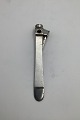 Dansk Sølv/Stål 
Cigarklipper 
Måler 14,3cm / 
5.63 inch