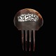 Thorvald 
Bindesbøll 
(1846-1908). 
Antique Unika 
Hair Comb ...