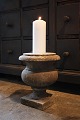 Gammel fransk 
krukke 
(Lysestage til 
bloklys) 
i massiv 
marmor med en 
SUPER fin 
patina. 
(MEGET ...