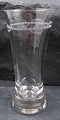 Ølglas med 
slibninger fra 
dansk glasværk 
fra 1920'erne.
Glasset er i 
pæn stand.
H 15cm - Ø ...