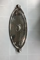 Georg Jensen 
Sølv 
Fiskeserveringsfad 
med Rist af 
Johan ...